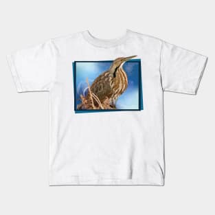 Lentiginous Bittern Kids T-Shirt